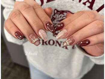 ニーヨンネイル(24nail)/クリスマスネイル