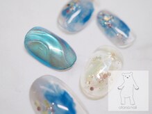 オトナネイル(otona nail)/でこぼこネイル×ミラーネイル