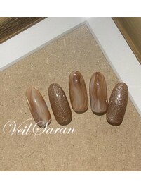 カフェラテネイル