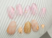 ネイルクロエ(NAIL KCLOE)/ミラーニュアンスネイル