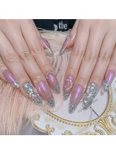 クイーンズビューティーサロン 新宿本店(Queen's beauty salon)/チップ長さだしやりつけ放題