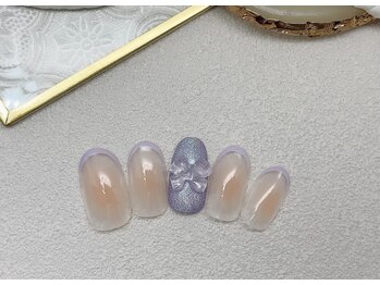 モンスリールネイル(Mon sourire nail)/【ハンド】定額アート8980円