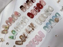 ネオリーブドレスネイルアンドアイラッシュ(Neolive dress nail&eyelash)/＊Xmasデザイン＊¥7000から