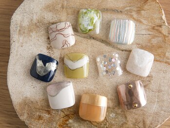ラクネイル 浦和店(raku nail)の写真/【フットネイルの季節到来♪】普段ハンドネイルが出来ない方にもおすすめです◎