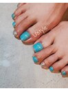Summerフットネイル