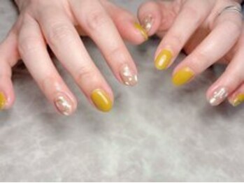 ブリスフルハピネス(Blissful happiness)の写真/あなたの“好き”がきっと見つかる♪シンプルも華やかも思いのままに豊富なデザインで理想の指先に♪