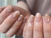 アメリアンドカシェット(Amelie&Cachette)/ブライダルネイル：maika