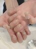 【レンカ・モモ限定】新人ネイリスト担当♪持ち込みシンプルデザイン¥6000