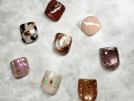 秋ネイル/定額デザイン