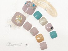 ボネール(nail ＆ eyelash Bounail)/フット定額コース9480円