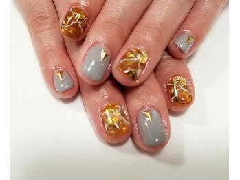 チェリー(Cherry)/【大理石風ネイル】