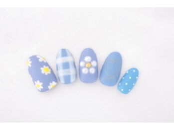 エムスラッシュ ネイル 新百合ヶ丘店(M.SLASH)/フラワーネイル