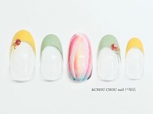 アンドシュシュネイル(&CHOU CHOU nail)/定額￥７９８０