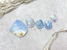 ネイルサロン ふるる 大須店/☆フットミディアムネイル☆#218