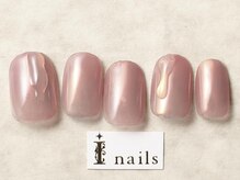 アイ ネイルズ 天神店(I nails)/ちゅるん×オーロラ¥6800