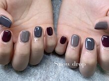 スノー ドロップ(Snow drop)/3色カラー