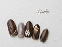 ブランロール 中目黒店(Blanl'or)/トレンドCOW柄ネイル