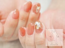 オトナネイル(otona nail)/秋色テラコッタマグネットネイル