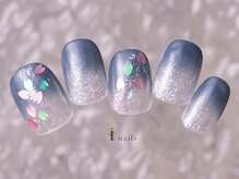 アイネイルズ 町田店(I nails)/桜ホログラデネイル9480円