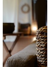 ヨモギ蒸スメ/リゾート感溢れる店内