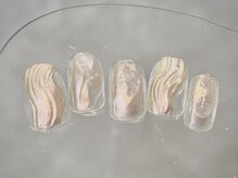 クレモアネイル 浦和店(CLEMORE NAIL)/ピンクミラードロップネイル