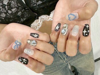 ユーフォリア(Euphoria)/持ち込み推しネイル