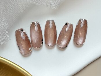 ラヴィット 梅田店(Lovit)の写真/【大阪|梅田駅すぐ◎】美フォルムな上品ネイルならラヴィットへ☆パラジェル使用で爪への負担も軽減♪