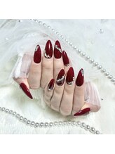 ミニョン(Minyon)/ボルドー×ストーン盛り放題