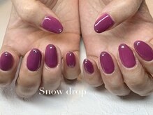 スノー ドロップ(Snow drop)/ワンカラー