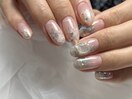 夏ネイル！キラキラニュアンス