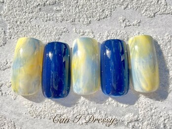 キャンアイ ドレッシー 横須賀中央店(Can i Dressy)/タイダイシンプル¥7000