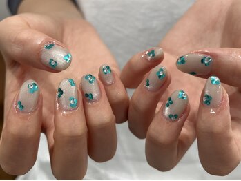 ジュアネイル(jouer nail)の写真/ショートネイルに相性抜群な似合せデザインが豊富◎短い爪が好き!普段爪を長く伸ばせない方もお任せ下さい!