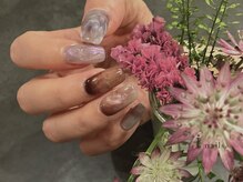 アイネイルズ 吉祥寺店(I nails)/奥行ニュアンスブラウンべっ甲