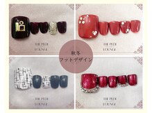 ザペディラウンジ(The Pedi Lounge)の雰囲気(フットデザイン充実してます!)