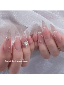 カワイイ チバ(Kawaii Chiba)/チェックネイル