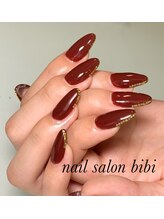 ネイルサロン ビビ(bibi)/シンプル秋ネイル