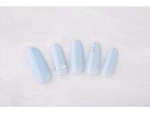 エムスラッシュ ネイル 新百合ヶ丘店(M.SLASH)/サックスブルー