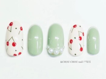 アンドシュシュネイル(&CHOU CHOU nail)/定額￥７９８０