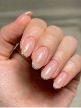 ミニマル(minimal)/スキニーラメフレンチ