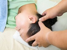 キュアハンズ 大森/ヘッドマッサージ　側頭筋