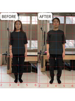 あるく 関内店/体験レッスンビフォーアフター