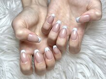 ザ フォーシックスフォー(THE 464)/【ジェル】フレンチ