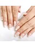 【Hand】フレンチネイル(ベースカラーあり)