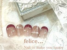 ネイルサロン フェリーチェ 東川口店(Felice)/【定額ネイル】¥8480