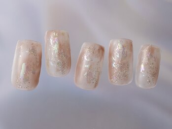 ジェミーネイル シンジュク(Jemiy nail shinjuku)/オーロラもやニュアンス¥6980