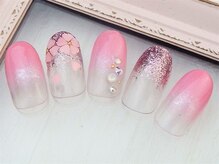 ネイルズガッシュ 蒲田東口店(NAILsGUSH)/桜グラデーション♪