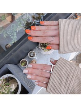 ピピランチェ(PIPIRANCHE)/シンプルアシメネイル