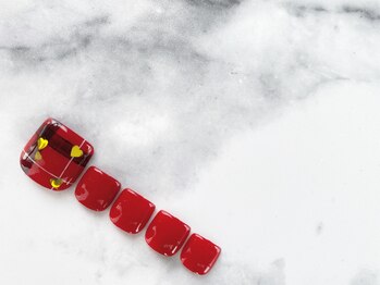 スリー(THREE)/Jan,2021/nail design