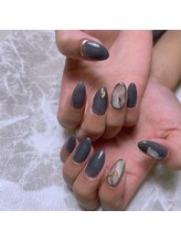 シェリームー(Cherie mu)/秋オシャレネイル