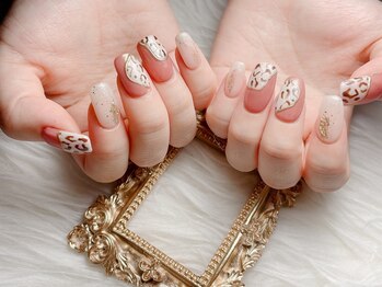 ミキネイルサロン(MiKi Nail Salon)/秋ネイル ヒョウ柄